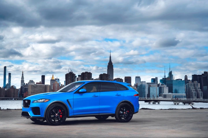 Jaguar has debuted the F-Pace SVR at the New York International Auto Show