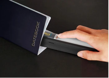 The portable VuPoint Solutions Magic Wand A4 color scanner