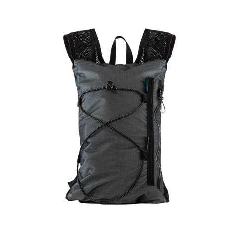 The jacket/poncho and backpack share a large pocket, giving you easy access in either configuration