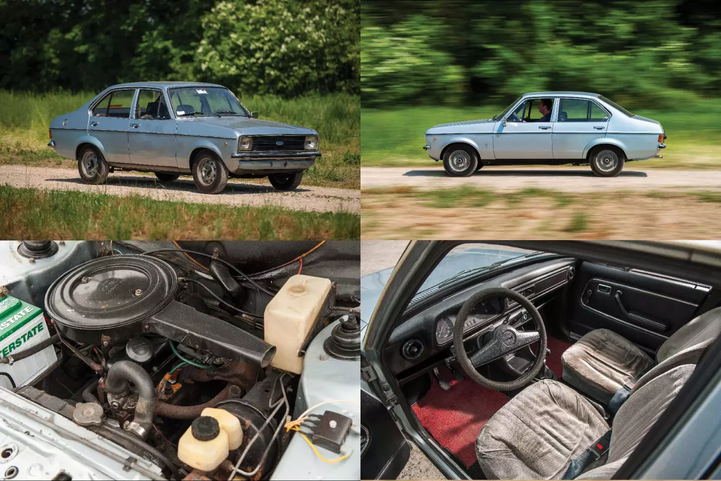 Pope John Paul II was head of the Catholic Church from 1978 until his death in 2005, but prior to becoming Pope, his drivers license was in his birth name of Karol Józef Wojtyła, and he drove his own 1976 1100cc Ford Escort GL. On 2 September 2018, his 1976 Escort, which would have been valued at US$1,000 to $1,500 without his provenance, sold for USD $121,000 at an RM Sotheby’s auction. It was the last automobile personally owned and used by a modern-day Saint.
