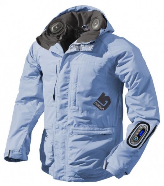 Bluetoothenabled Audex jacket with inbuilt speakers