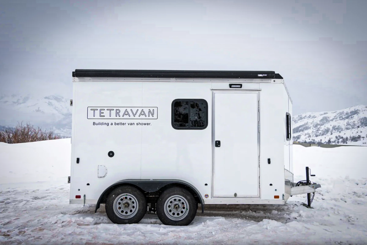 Tetravan's one-off camping trailer