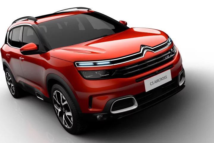 The C5 Aircross debuted in Shanghai