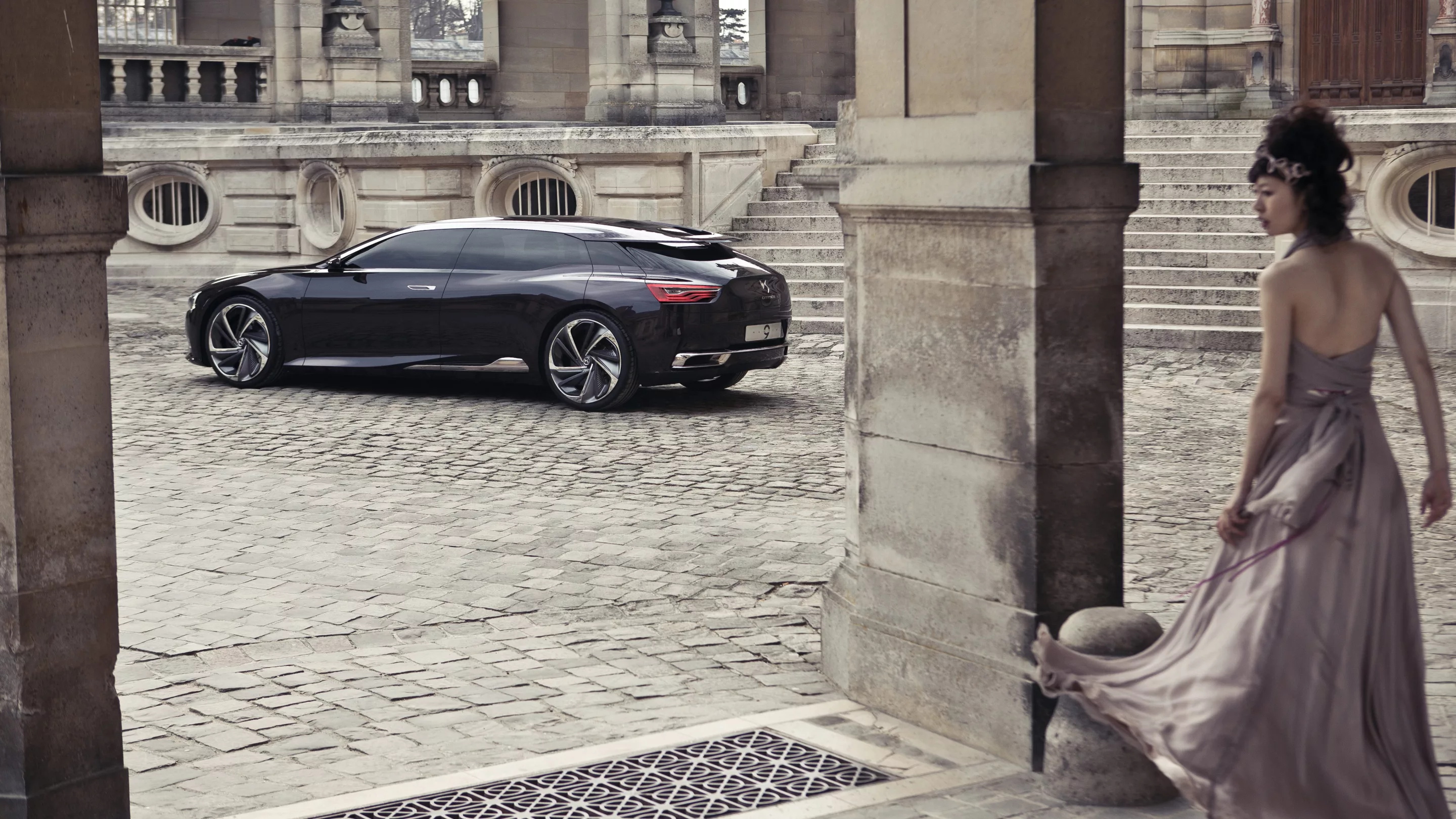 The Numéro 9 concept features the famous "shooting brake" body style