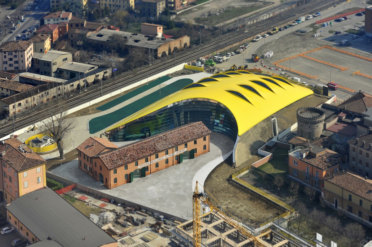 Enzo Ferrari museum by Shiro Studio (Photo: Shiro Studio)