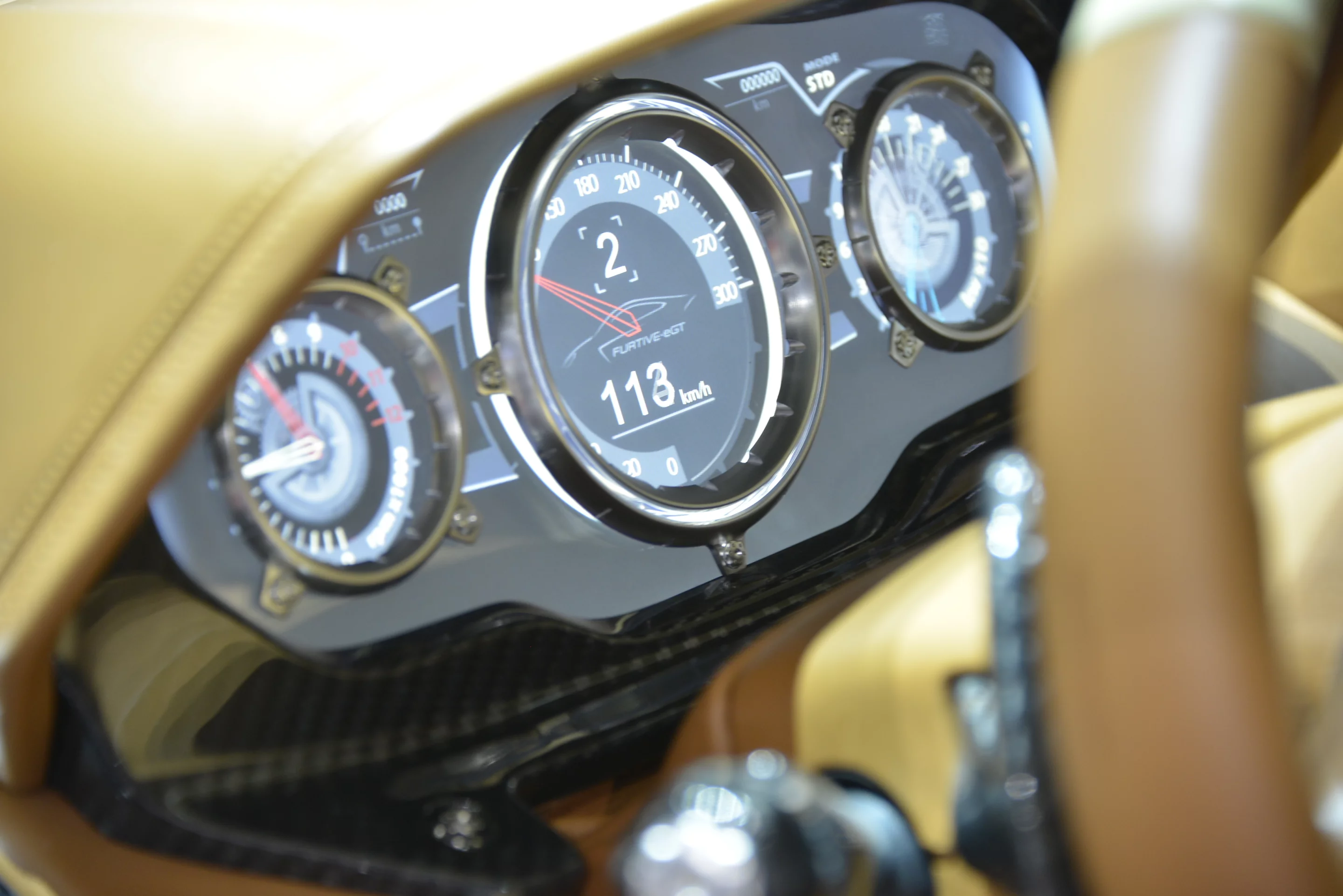 Furtive-eGT instrument panel