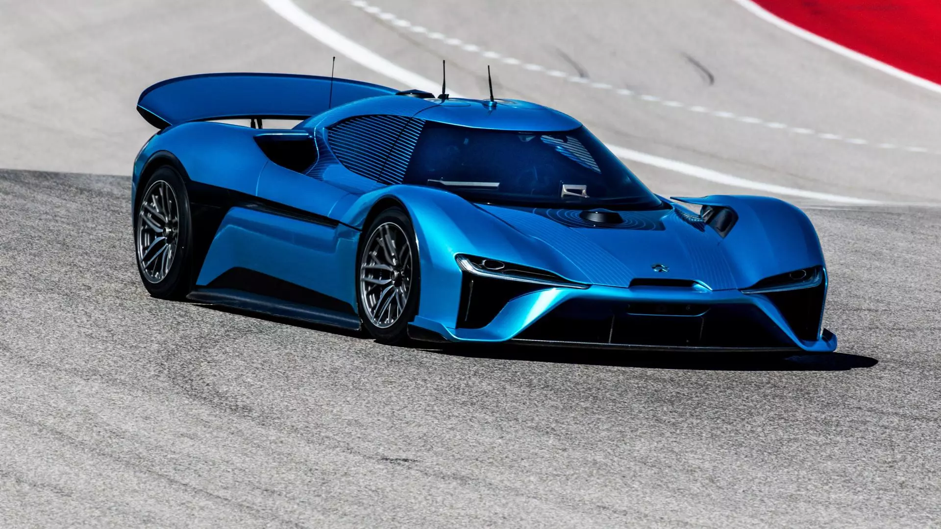 The EP9 is serving its role in NIO's autonomous vehicle development