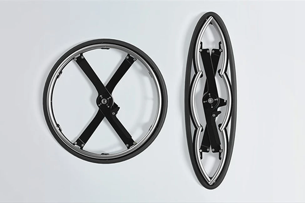 The Morph folding wheel by Vitamins design wins the category for Transport (Image: Vitamins Design)