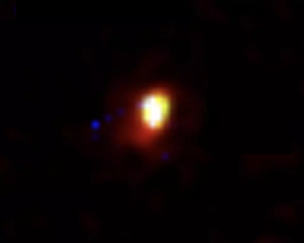 CEERS-93316 is the most distant galaxy discovered so far, at around 35 billion light-years from Earth