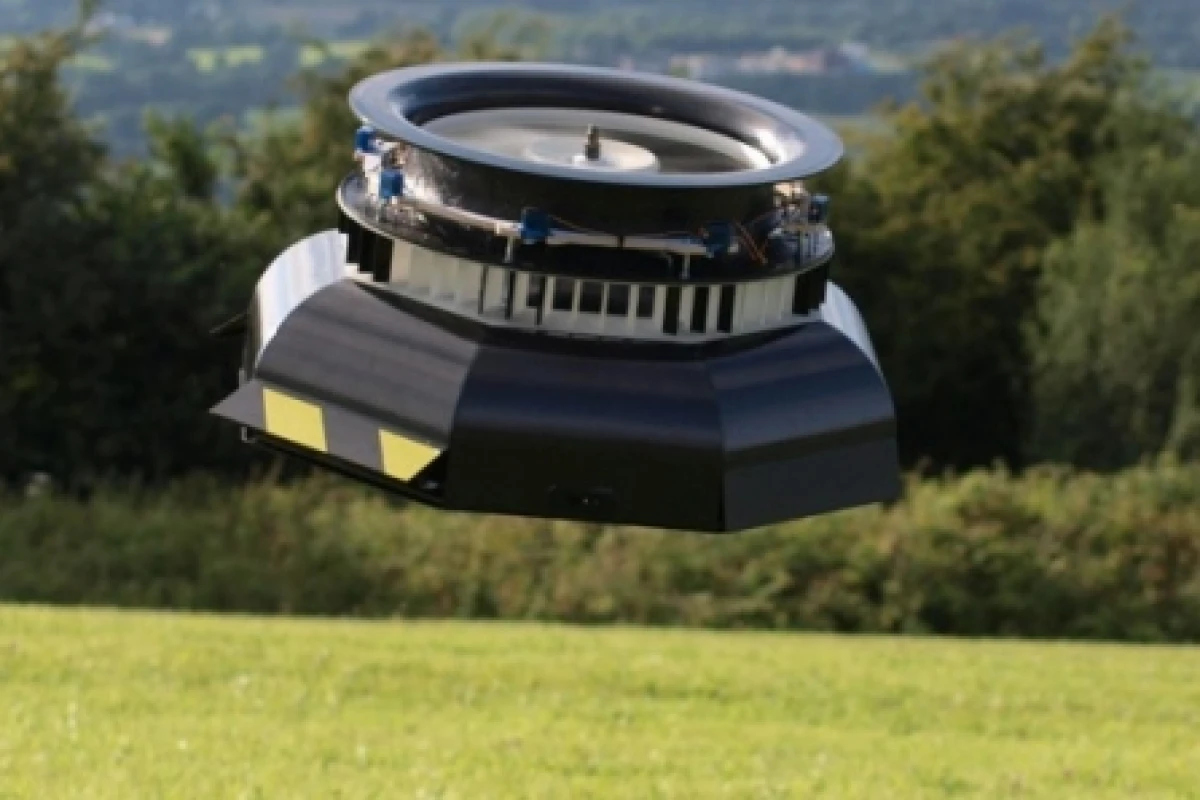 An AESIR UAV takes flight
