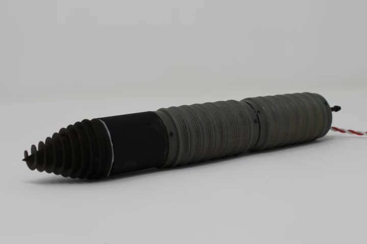 One of the prototype "soil-swimming" soil-analyzing robots