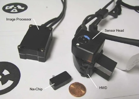 The whole AR system is mostly self-contained and would require very little change to an airplane's cockpit to install it