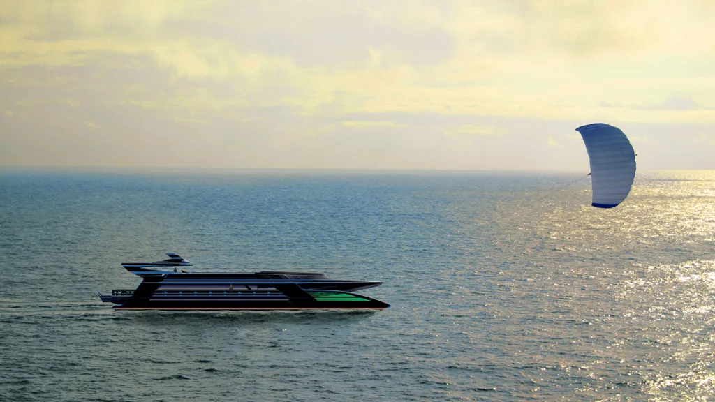 The self-sufficient Ocean Empire LSV superyacht from Sauter Carbon Offset Design