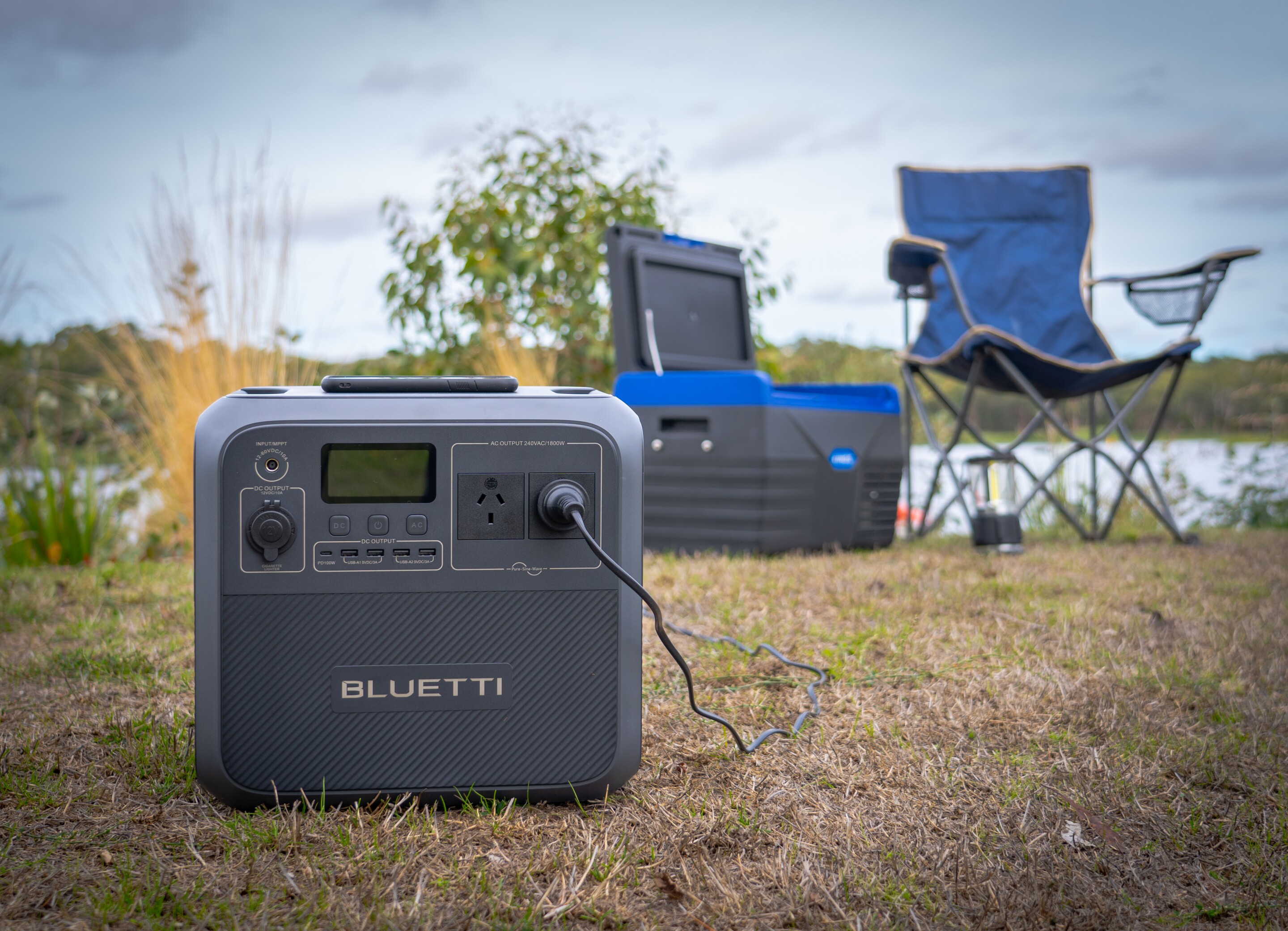 BLUETTI AC180 Portable Power Station 1152Wh 1800W Solar Generator for  Camping RV