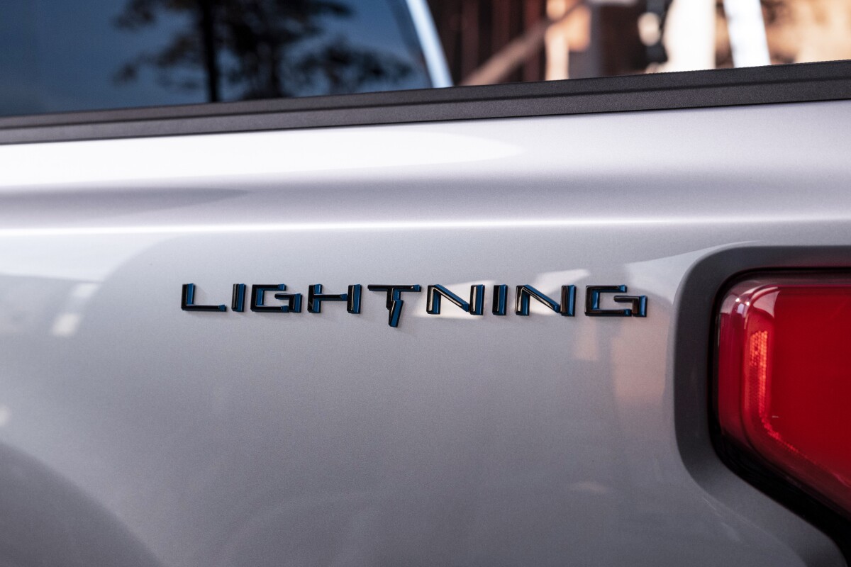 Ford announces next week's debut along with the model name of its full-size electric pickup: F-150 Lightning