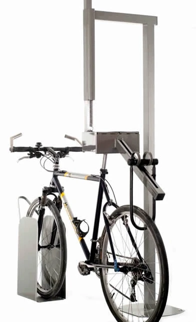 The rack will reportedly also protect the saddle from rain, it won't scratch the bike's paint, and it should accept a wide variety of frame sizes and styles