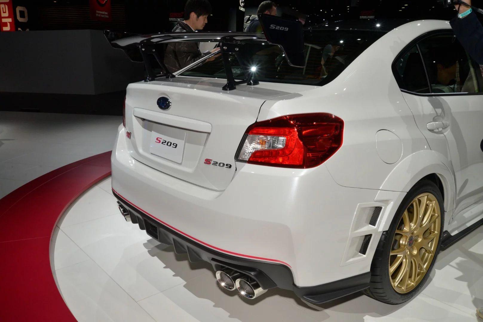 Subaru's S209 embodies the aggressive performance of STI's new S-line