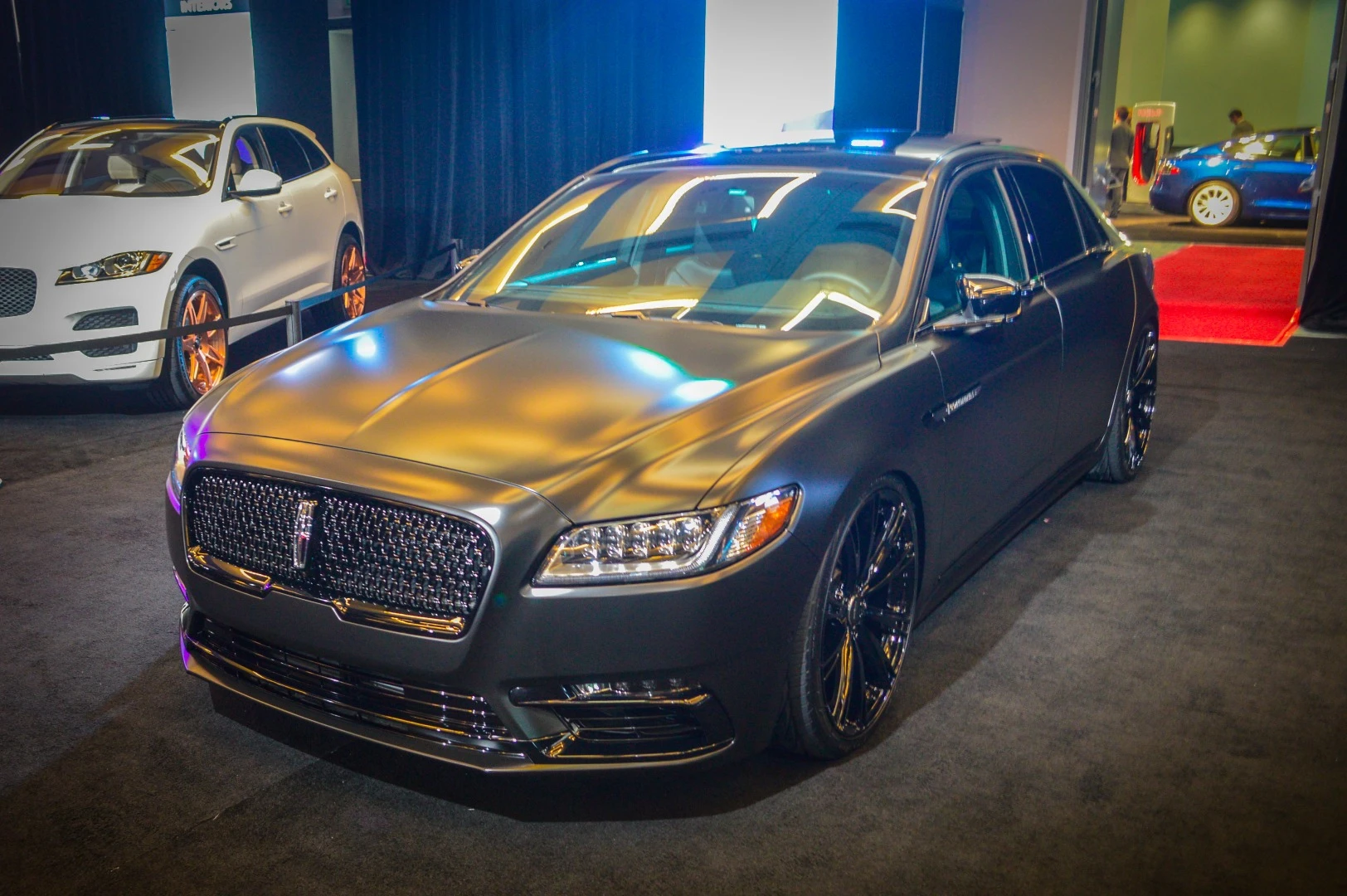 Lincoln Continental in the Galpin Hall of Customs