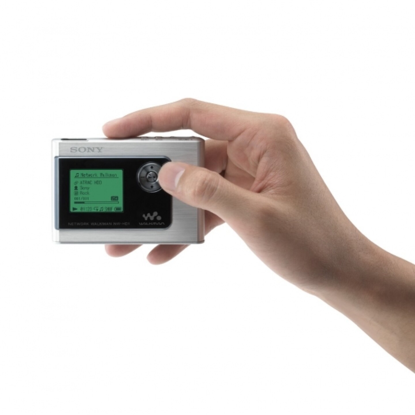 Sony Releases Hard Drive Music Player