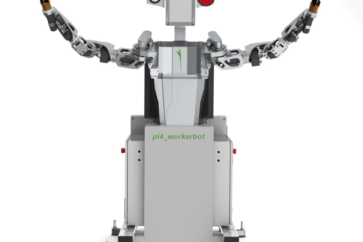 The pi4-workerbot can be adapted to a wide range of tasks (Image: pi4_robotics GmbH)