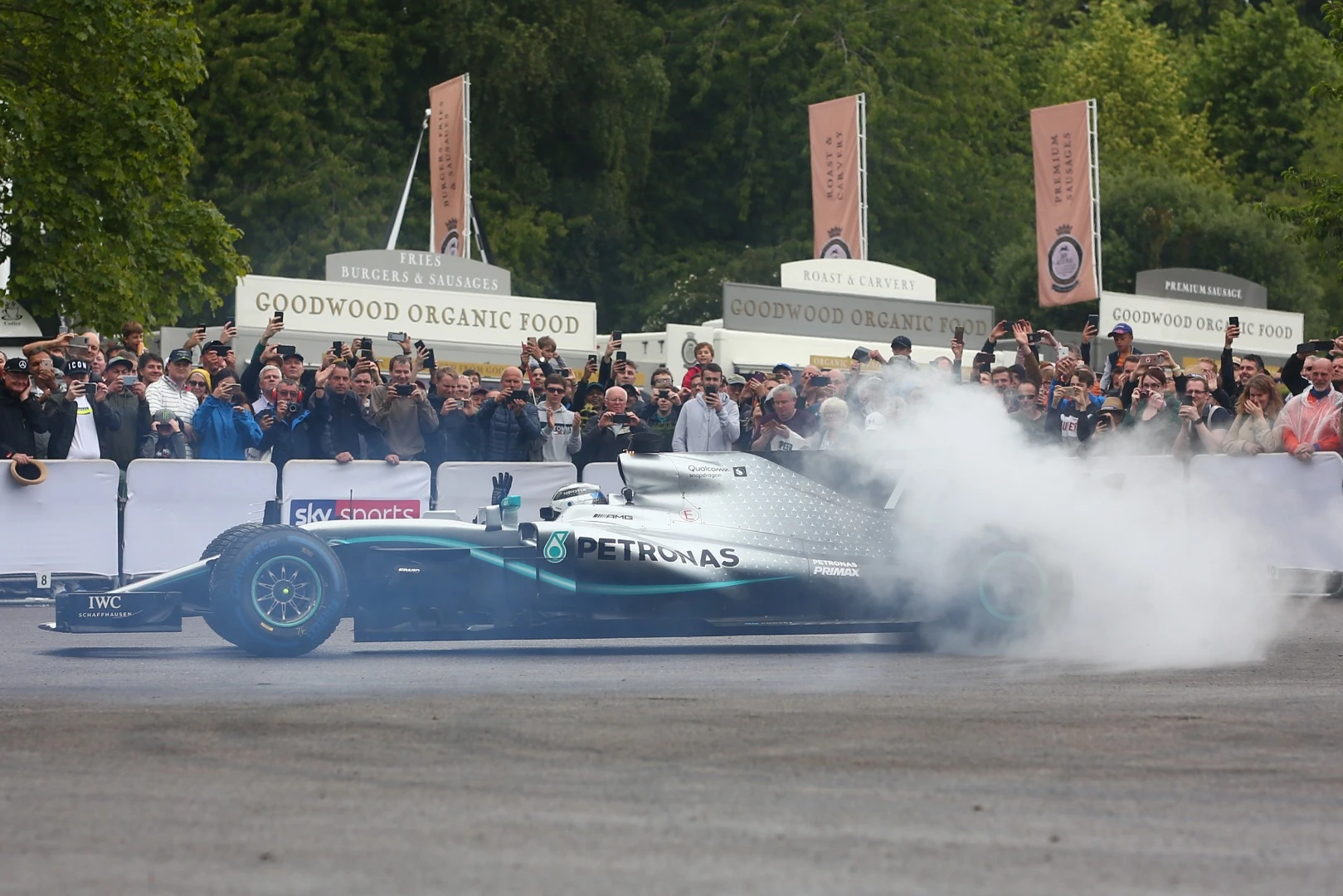 The F1 cars come out in droves for Goodwood, with the sole aim of having a bit of good silly fun
