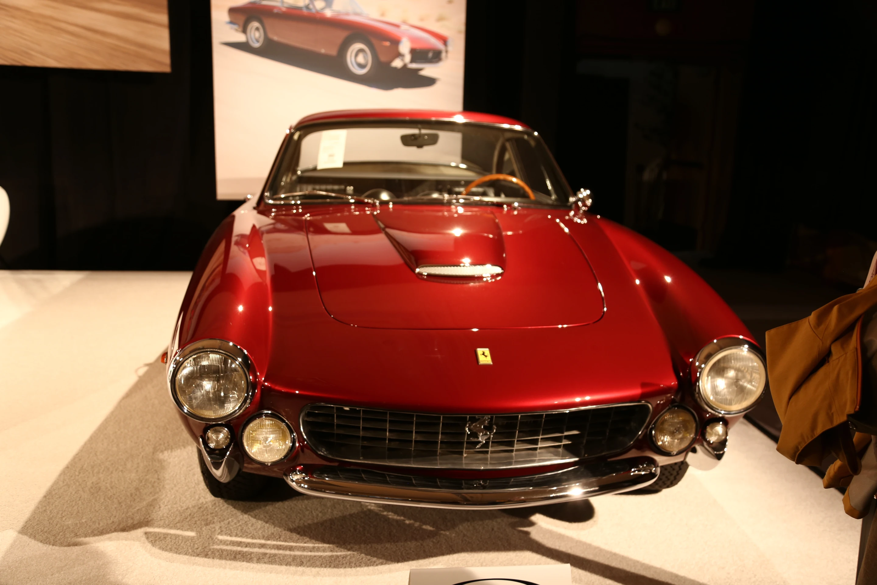 The 1963 Ferrari 250 GT/L Lusso being offered by RM sold for $2.1 million (Photo: Angus MacKenzie/Gizmag.com)