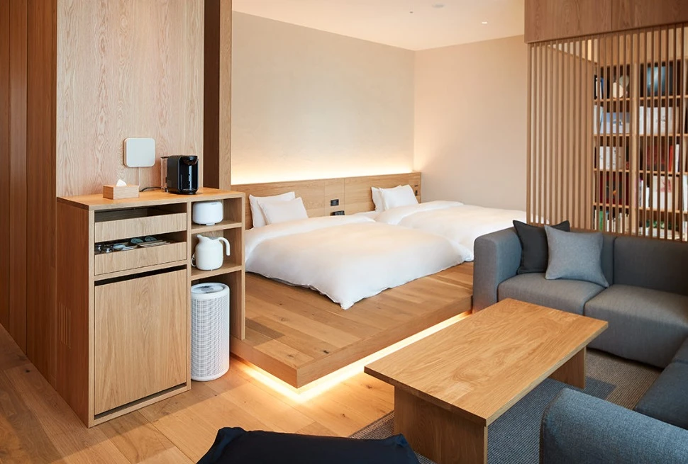 The luxury Type I suite is the largest on offer