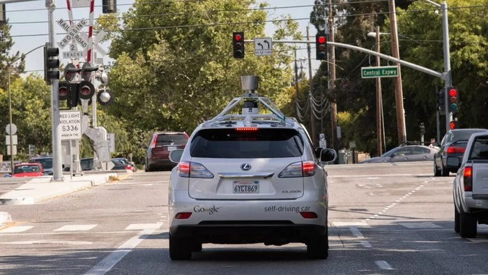 One of Google's Lexus autonomous SUVs was involved in a crash in Mountain View, California
