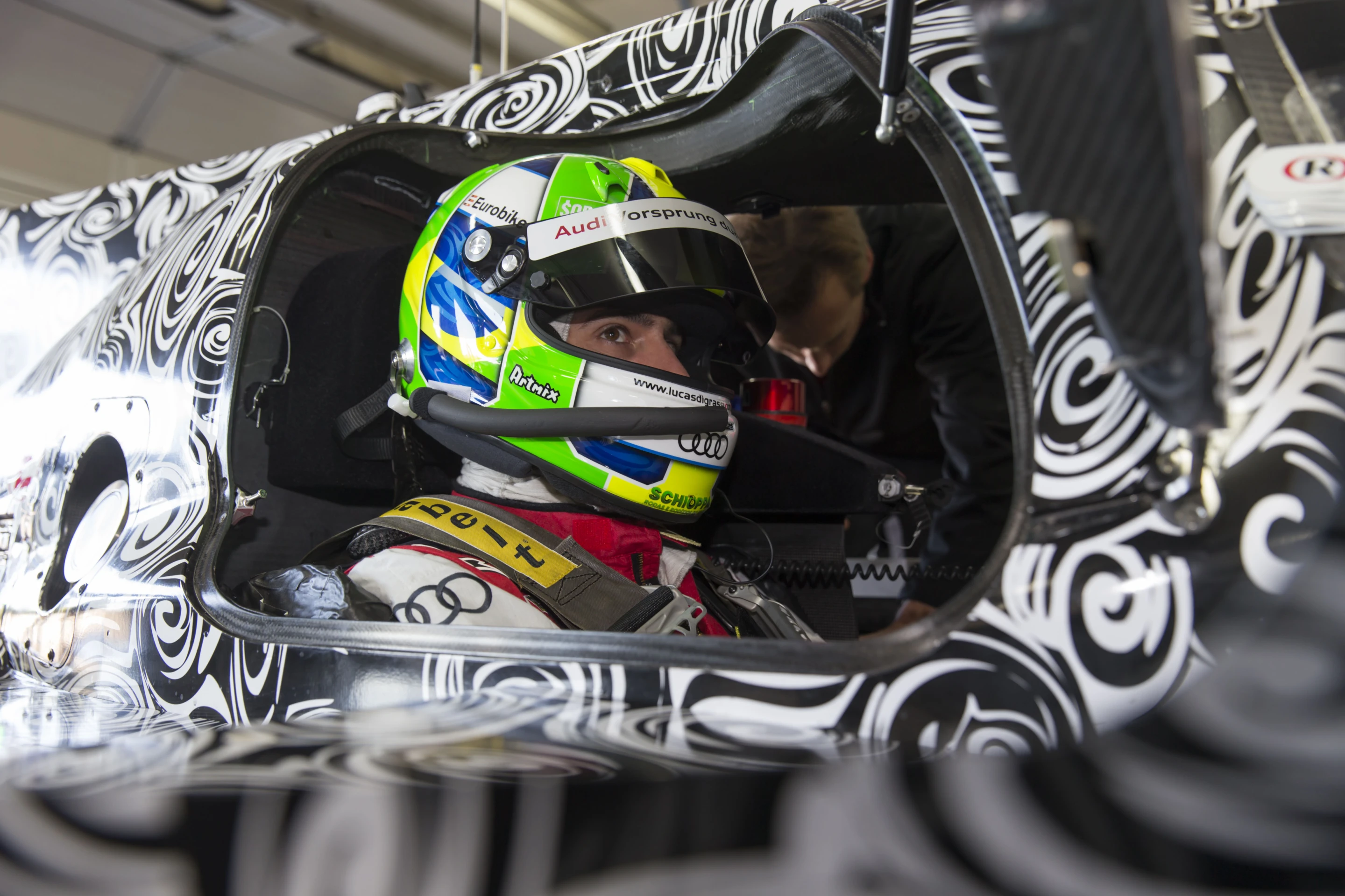 Audi driver Lucas di Grassi
