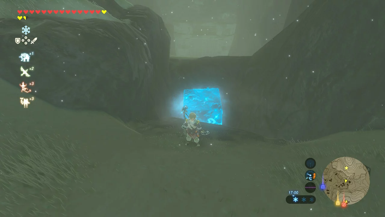 Use your Cryosis rune