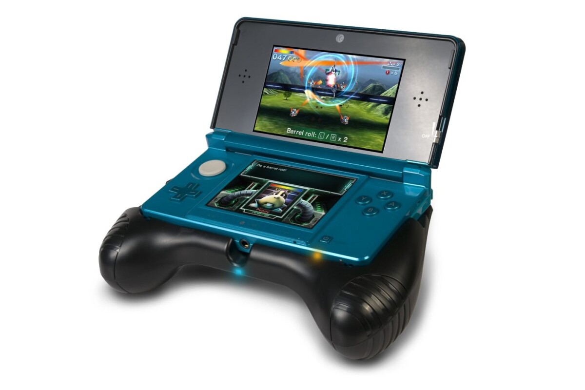 New Nintendo 3DS accessory offers comfortable grip and twice the