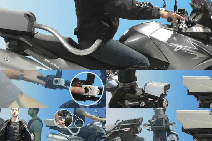 The EntroSys Motorcycle Air Conditioning system