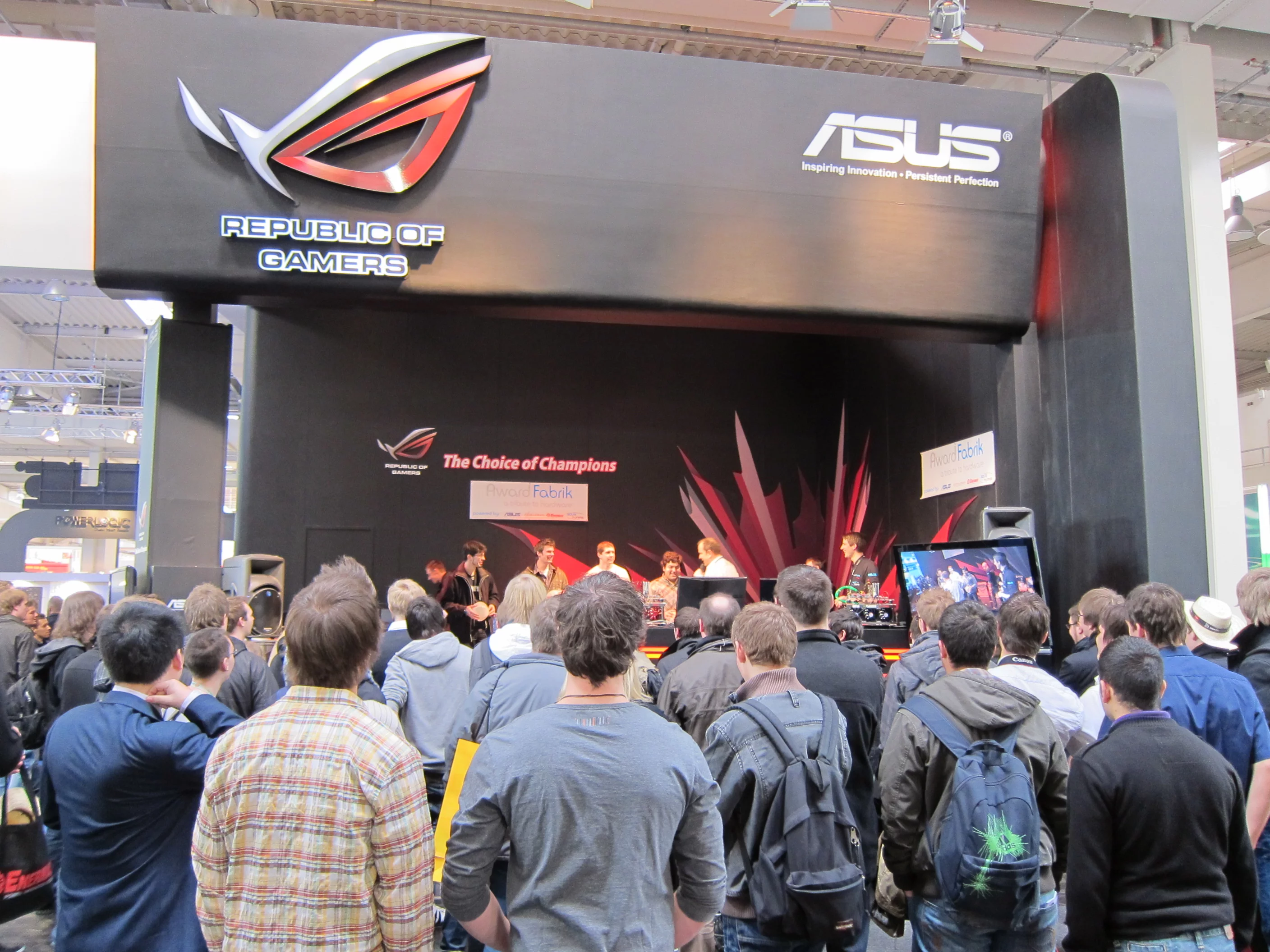 ASUS' gaming wing, the Republic of Gamers, has revealed its new line-up of notebooks, mainboards, graphics cards, monitors, routers and headsets at CeBIT 2011