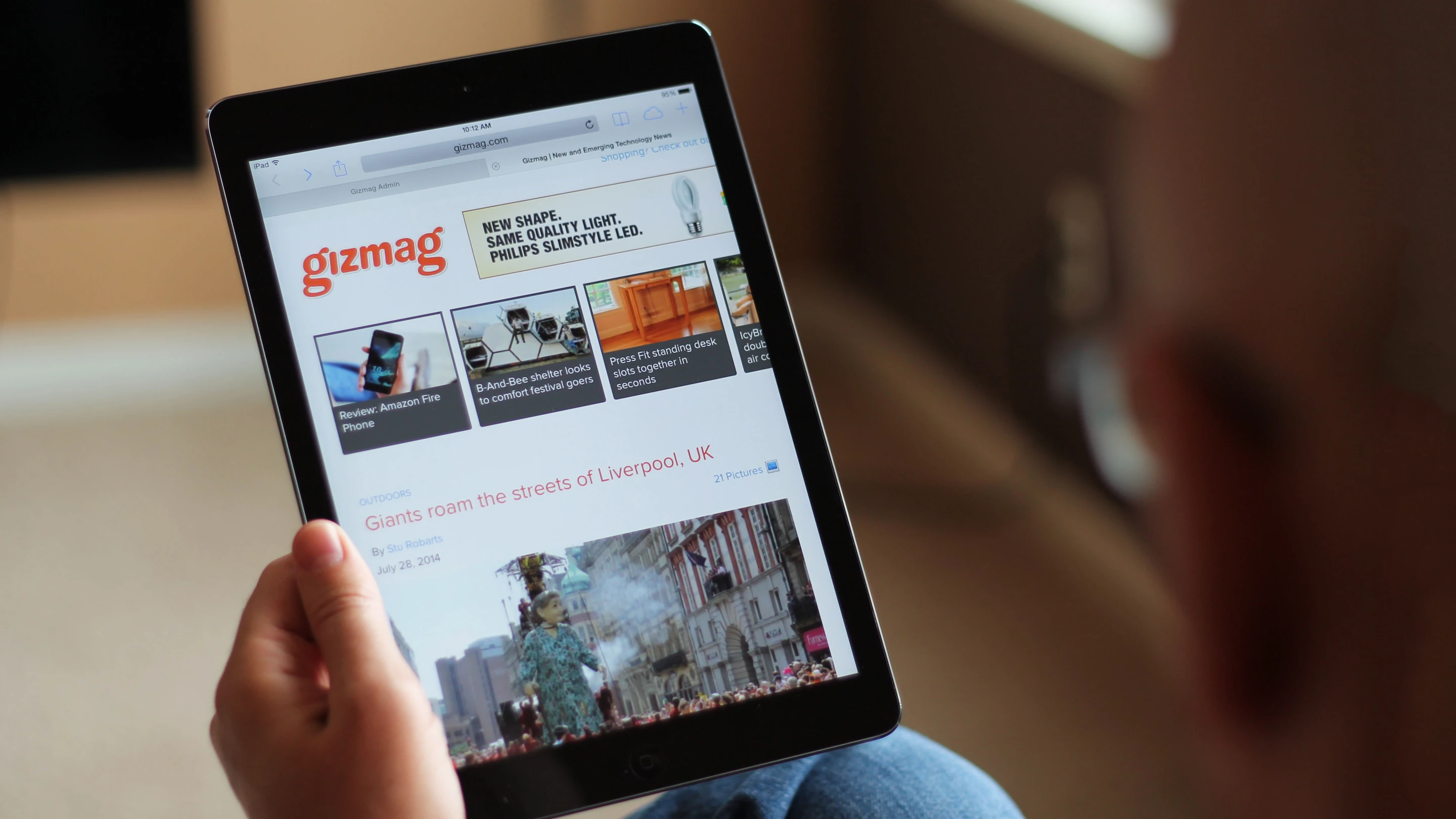 Gizmag revisits the iPad Air after nine months