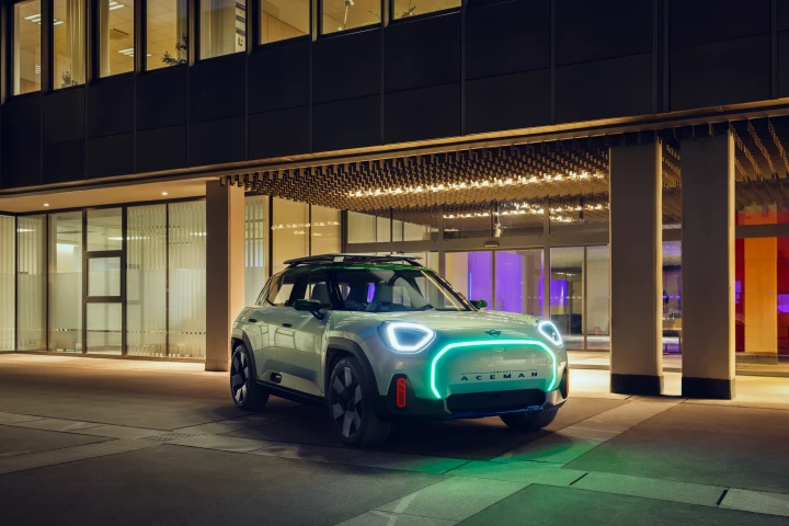 Mini lights up the future with Concept Aceman