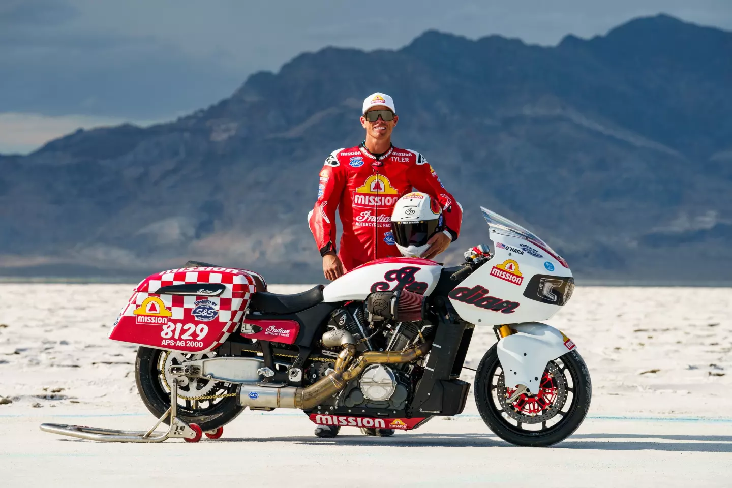 For this effort, the company teamed up with S&S Cycle and Mission Foods, with two-time KOTB champion, Tyler O’Hara, on the saddle of the bike