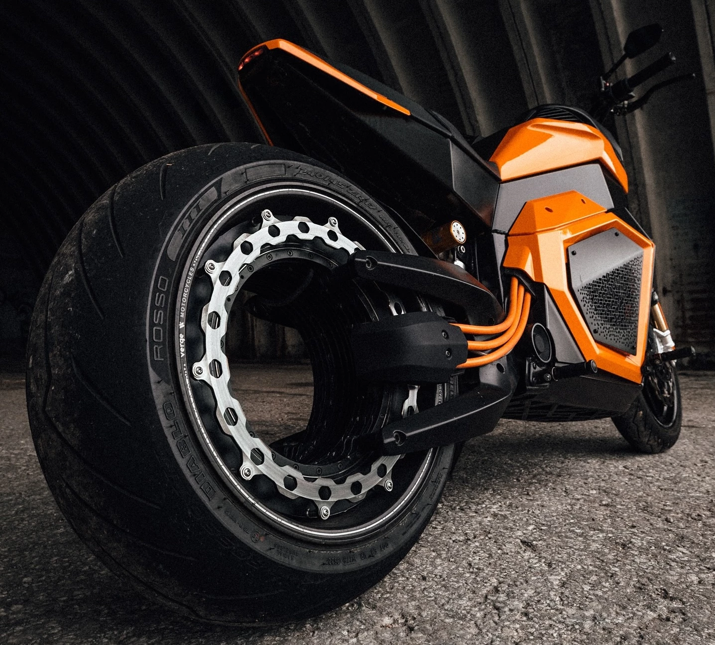 Verge electric motorcycle