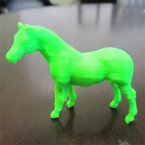 3D Systems' Cubify 3D printer builds objects up to 5.5 X 5.5 X 5.5 in.