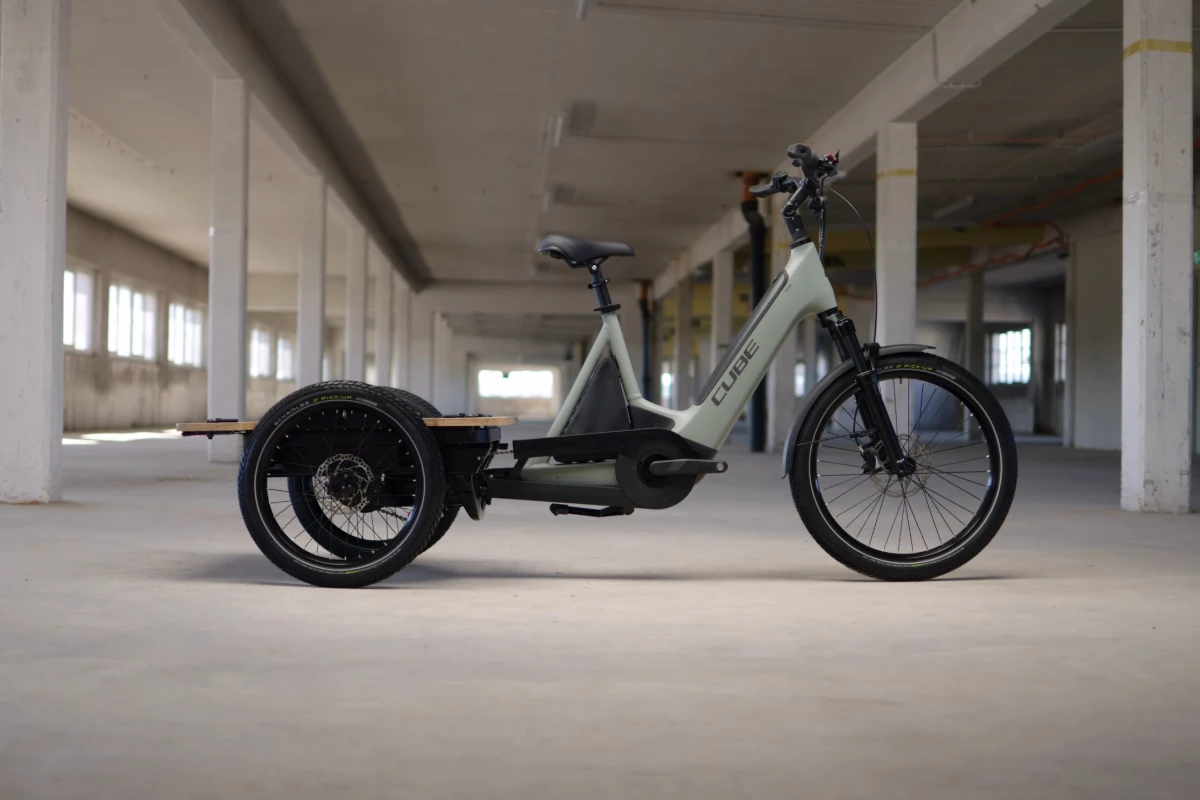 The Flatbed becomes the third member of Cube's novel Trike Hybrid family
