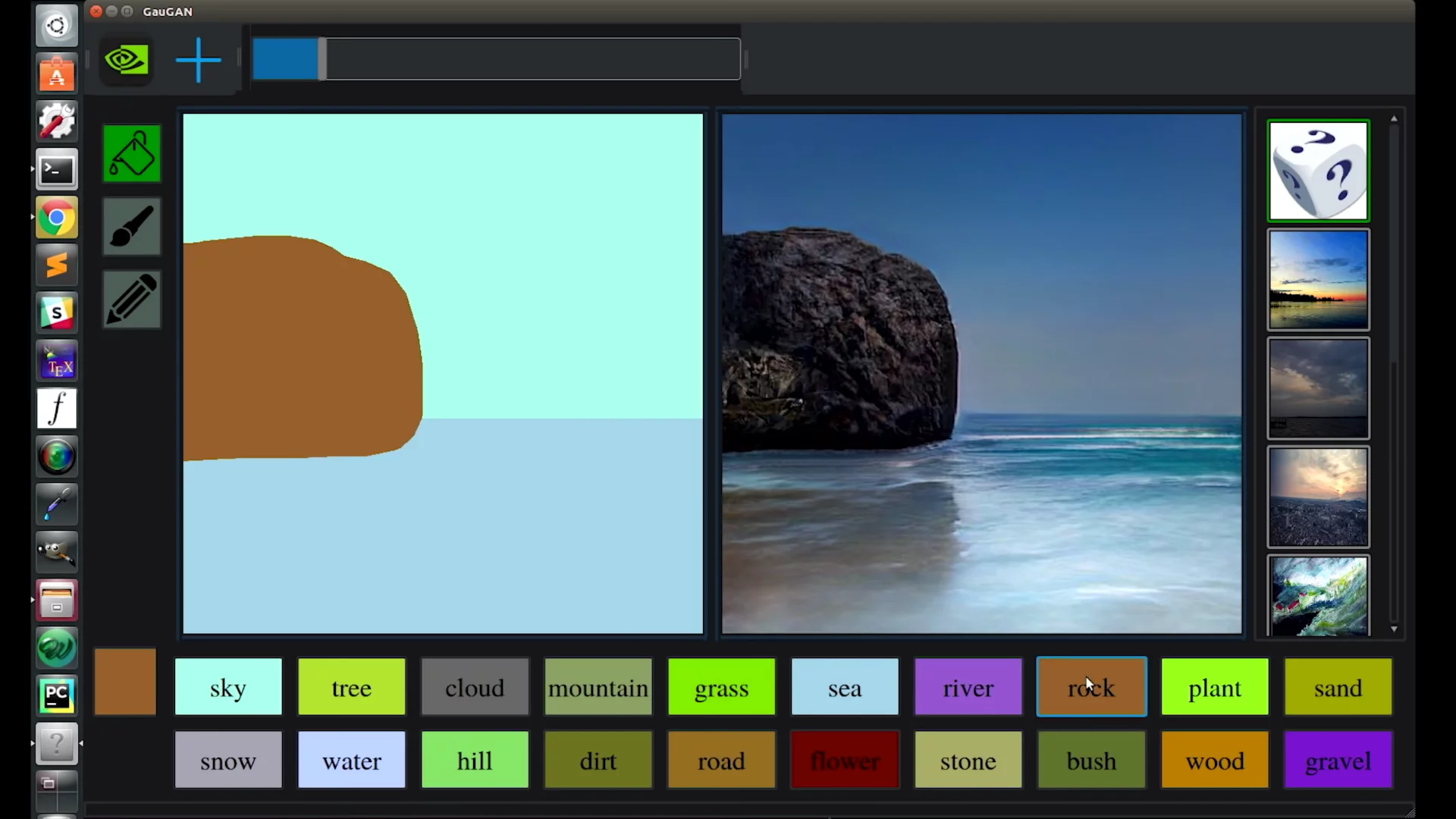 Removing elements from the picture completely refigures it.