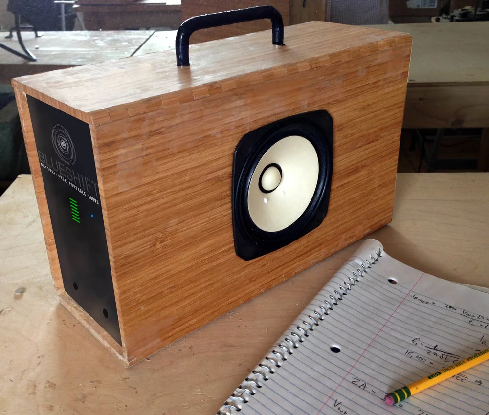 The Helium Mono features a Class-D amplifier, which drives a single 4-inch Fostex FE126E full-range