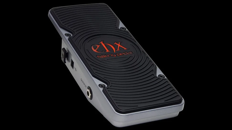 The Talking Pedal guitar effects unit emulates the vowel sounds of a human voice in a similar way to the Heli Talk Box, but without the long tube running from the mouth to the pedal