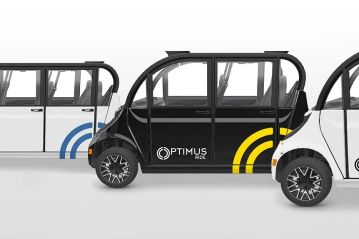 Optimus Ride will be deploying self-driving shuttles to a business park in Brooklyn and a gated community in California later this year