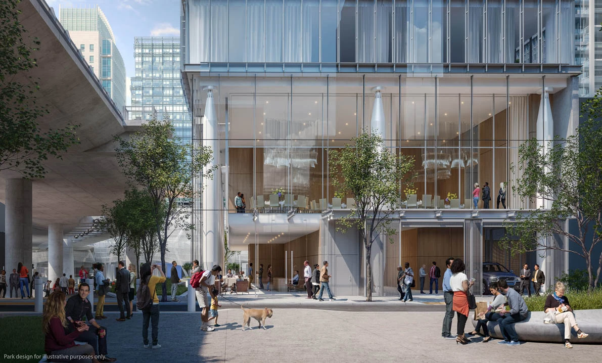 Assuming it goes ahead, 555 Howard will seek LEED Platinum, the green building standard's highest award