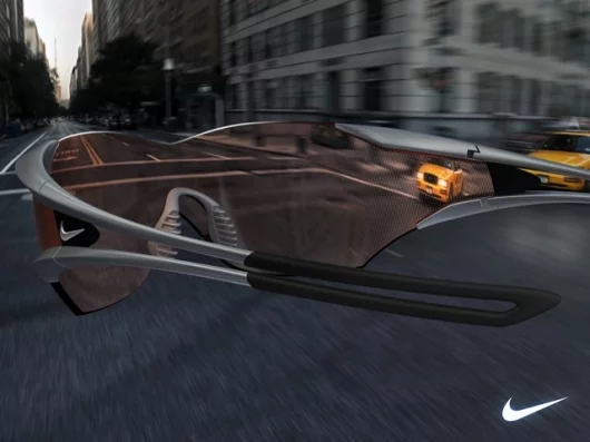 The Nike Hindsight glasses let you catch more out of the corner of your eye