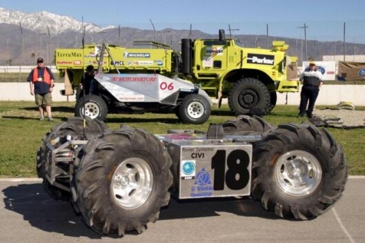 DARPA Grand Challenge 2004 autonomous ground vehicle competition