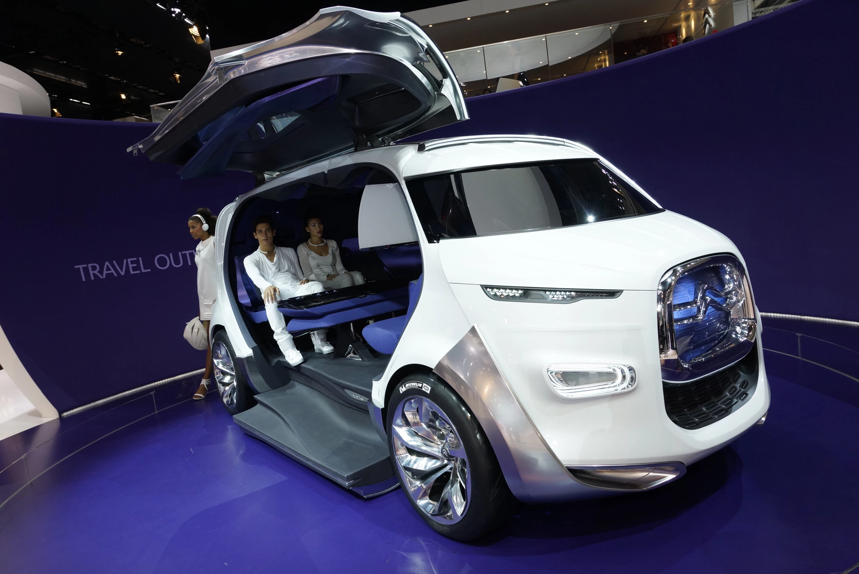 Citroen's Tubik on the Frankfurt show floor