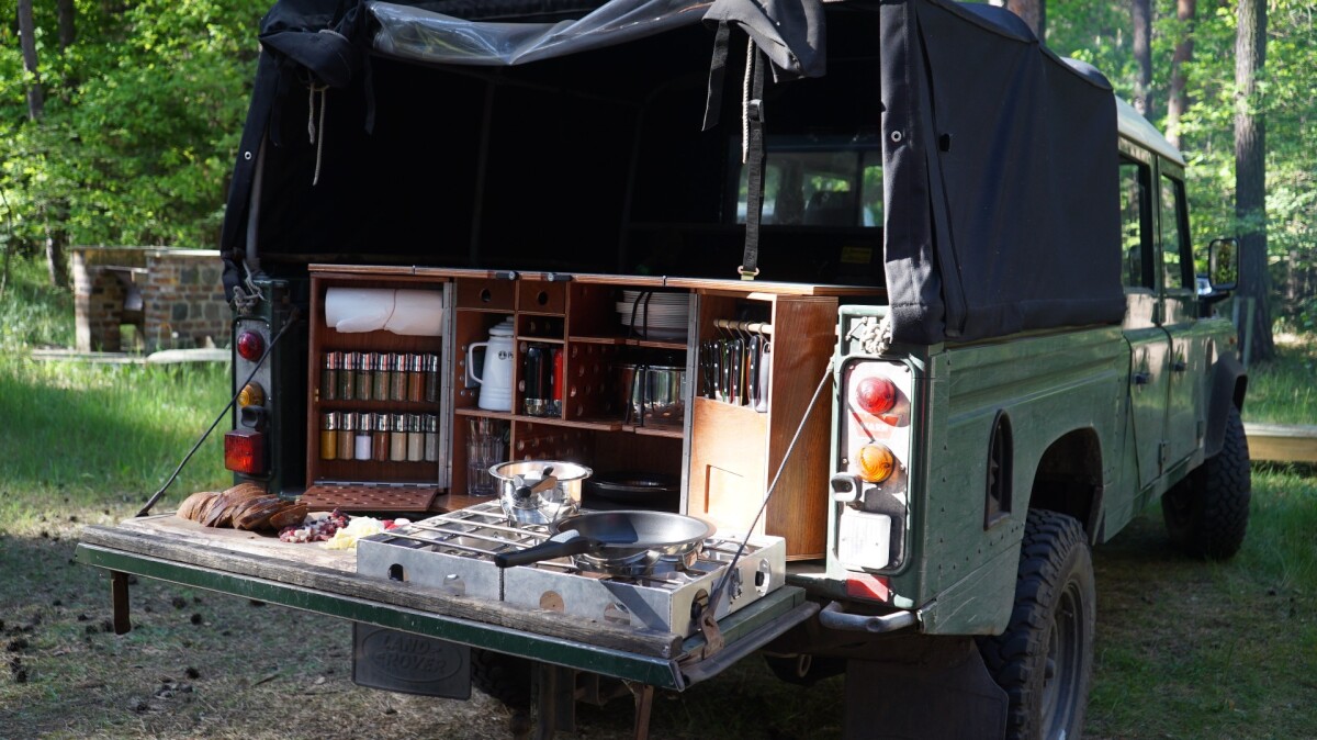 Camp Champ Neatly Packs A Full Camp Kitchen Into A Wooden