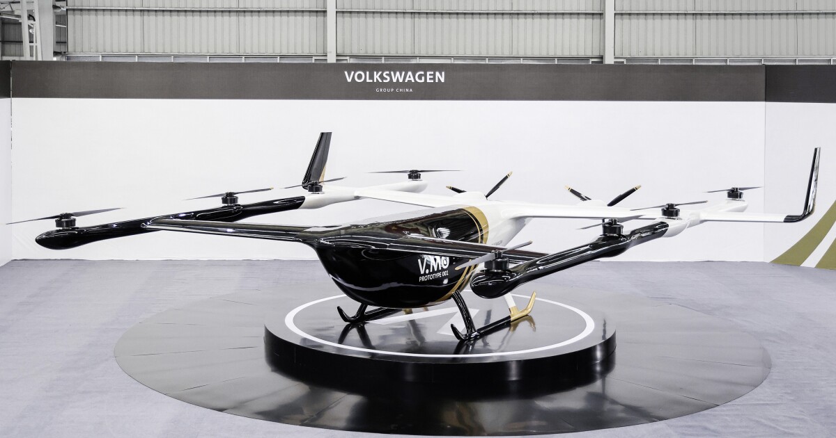 VW throws its hat into the eVTOL ring, with the "Flying Tiger" V.MO VW throws its hat into the eVTOL ring, with the "Flying Tiger" V.MO