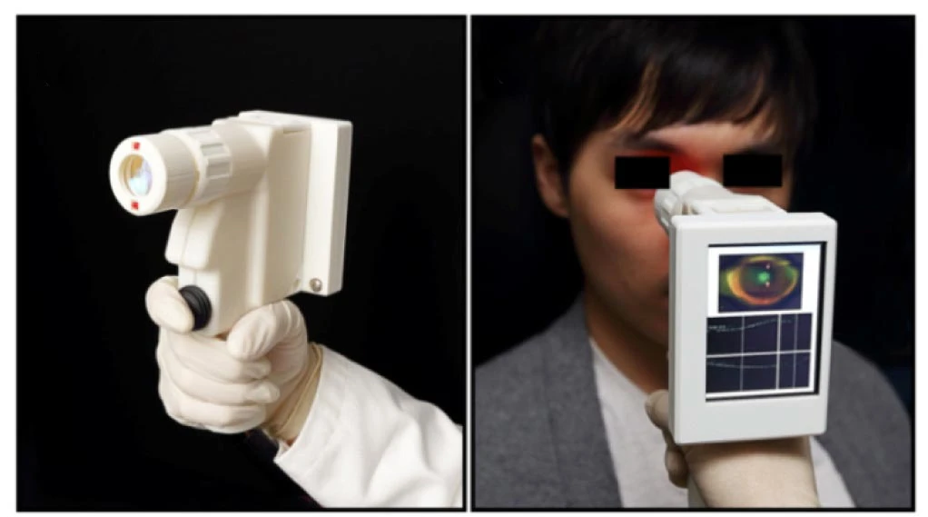 One of two versions of MIT's prototype portable scanner
